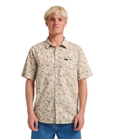 QUIKSILVER MEN'S DITSY MINI CLASSIC SHORT SLEEVE SHIRT