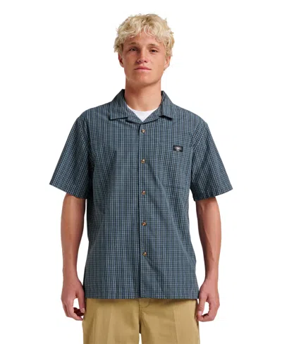 QUIKSILVER MEN'S LIQUID METAL SHORT SLEEVE SHIRT