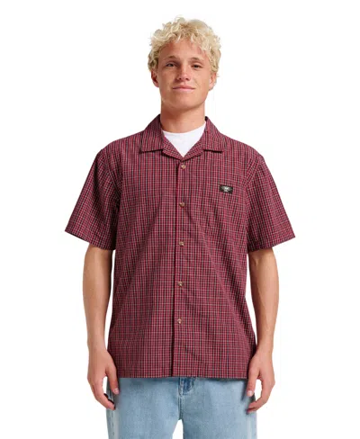 QUIKSILVER MEN'S LIQUID METAL SHORT SLEEVE SHIRT