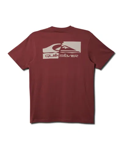 QUIKSILVER MEN'S TORN SHORT SLEEVE TEE