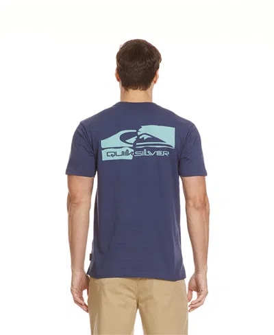 QUIKSILVER MEN'S TORN SHORT SLEEVE T-SHIRT