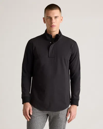 QUINCE MEN'S ON PAR HALF-ZIP PULLOVER