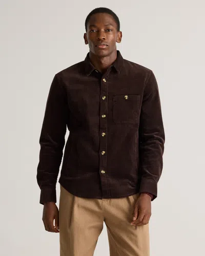 QUINCE MEN'S ORGANIC STRETCH CORDUROY OVERSHIRT
