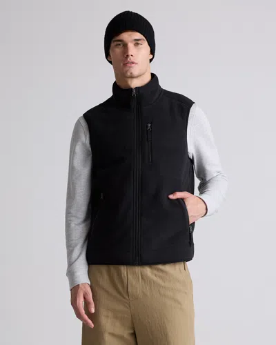 QUINCE MEN'S POLAR FLEECE FULL-ZIP VEST