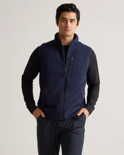 QUINCE MEN'S POLAR FLEECE FULL-ZIP VEST