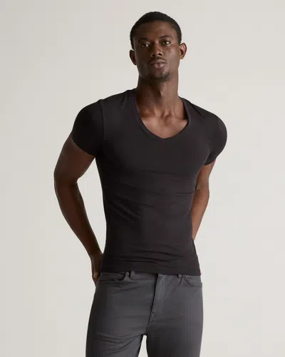 QUINCE MEN'S SOFT STRETCH V-NECK UNDERSHIRT