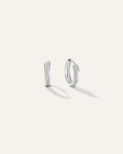 QUINCE WOMEN'S 14K GOLD BOLD HOOP EARRINGS