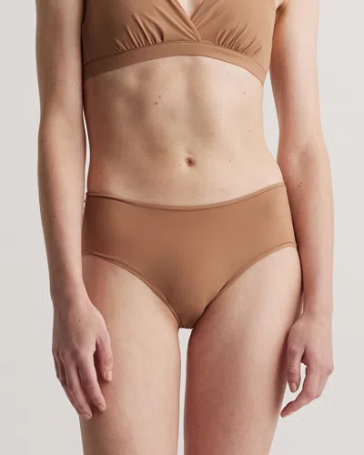 QUINCE WOMEN'S SECOND SKIN HIPSTER BRIEF