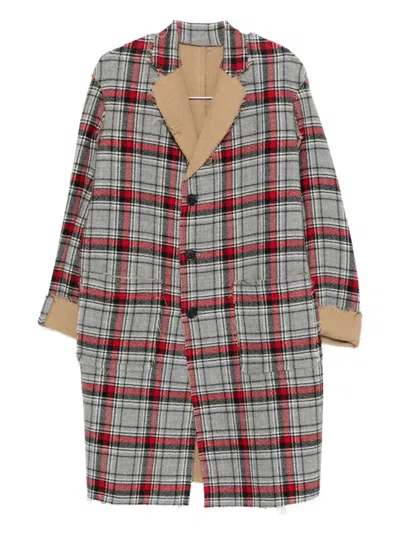 R13 PLAID COAT