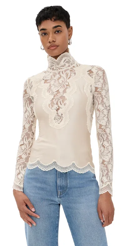 RABANNE HAUT BLOUSE IVORY