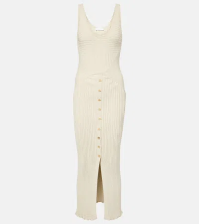 RABANNE KNITTED MIDI DRESS