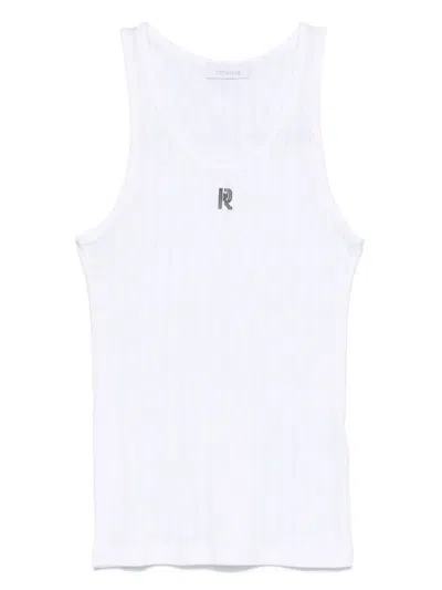 RABANNE LOGO-PLAQUE TANK TOP