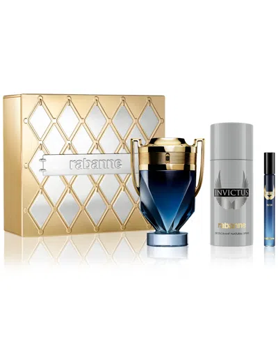 RABANNE MEN'S 3-PC. INVICTUS PARFUM GIFT SET