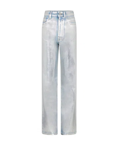 RABANNE PACO RABANNE MID-RISE STRAIGHT-LEG JEANS