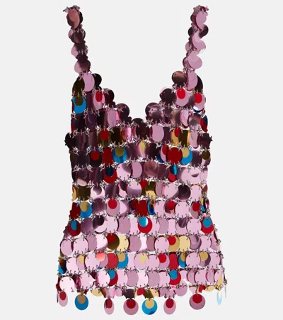 RABANNE SEQUINED TOP