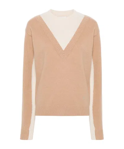 RABANNE PACO RABANNE LAYERED CREWNECK JUMPER