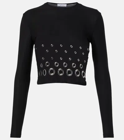 RABANNE EMBELLISHED TOP