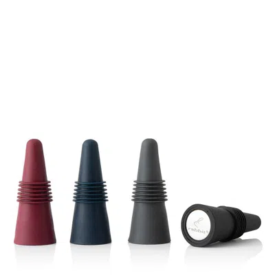 RABBIT BOTTLE STOPPERS, SET OF 4