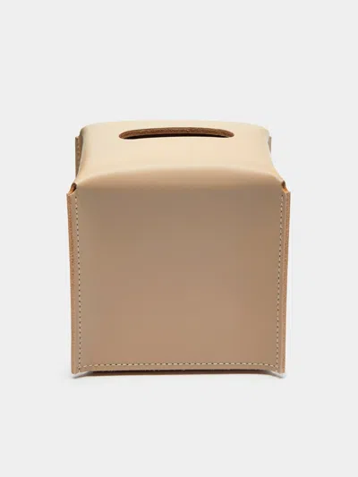 RABITTI 1969 AMSTERDAM LEATHER TISSUE BOX