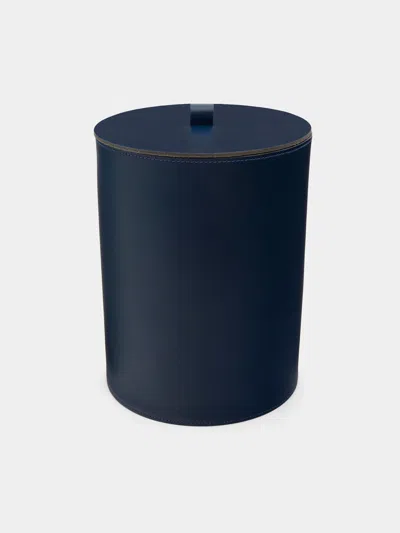 RABITTI 1969 ORVIETO LEATHER WASTEPAPER BIN