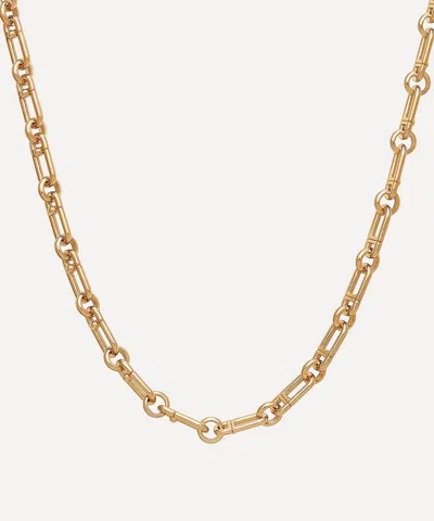 RACHEL JACKSON RACHEL JACKSON 22CT GOLD-PLATED MEDIUM STELLAR HARDWARE CHAIN NECKLACE