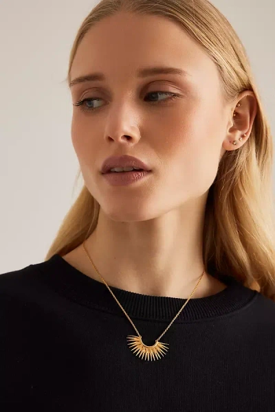 RACHEL JACKSON RACHEL JACKSON GOLD-PLATED RISING SUN NECKLACE