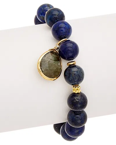 RACHEL REINHARDT RACHEL REINHARDT 14K OVER SILVER GEMSTONE BRACELET