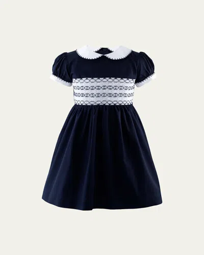RACHEL RILEY GIRL'S SMOCKED FESTIVE DRESS