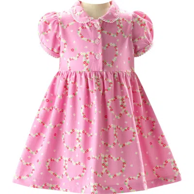 RACHEL RILEY RACHEL RILEY PINK DAISY JERSEY DRESS