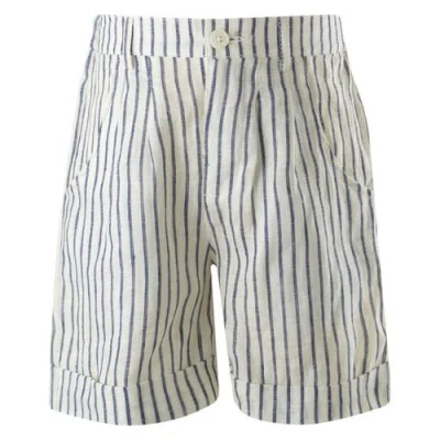 RACHEL RILEY RACHEL RILEY STRIPE LINEN SHORTS