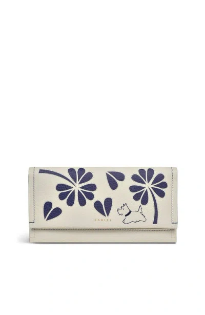 RADLEY RADLEY CUT OUT FLORAL LARGE FLAPOVER WALLET