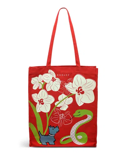 RADLEY LONDON LUNAR NEW YEAR MEDIUM OPEN TOP TOTE BAG