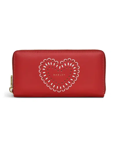 RADLEY LONDON VALENTINES MATINEE LEATHER ZIP AROUND WALLET