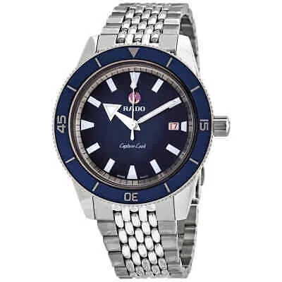 RADO RADO CAPTAIN COOK AUTOMATIC BLUE DIAL MEN'S WATCH R32505203