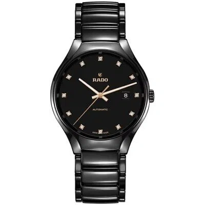 RADO RADO MENS TRUE BLACK DIAL WATCH - R27056732