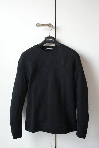 RAF SIMONS AW07-08 RIBBED BIKER SWEATER