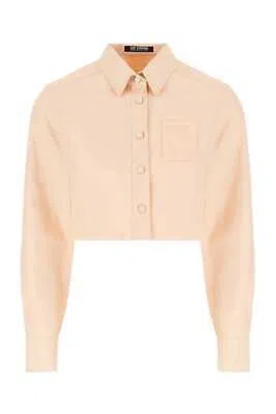 RAF SIMONS RAF SIMONS PEACH PIQUET SHIRT