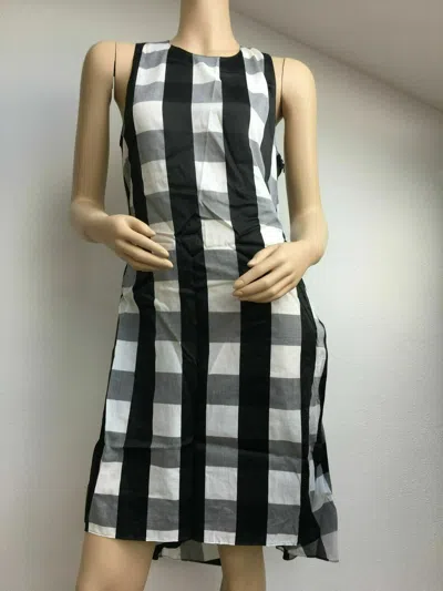 RAG & BONE RAG & BONE BRIGHTON LAYERED GINGHAM POPLIN DRESS - SIZE: M