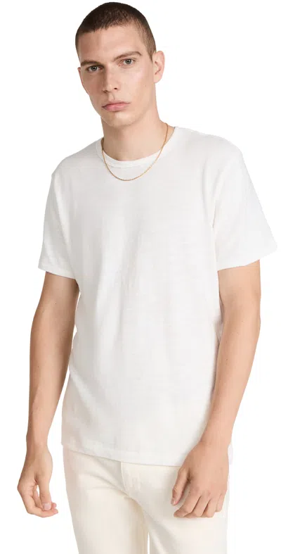 RAG & BONE CLASSIC FLAME TEE WHITE