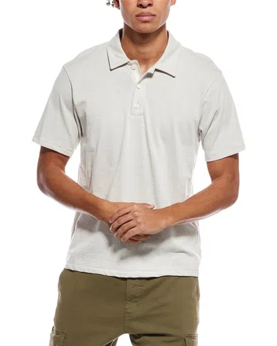 RAG & BONE CLASSIC SLUB JERSEY POLO SHIRT