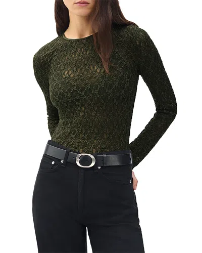 RAG & BONE RAG & BONE ELLIE LACE LONG SLEEVE TEE