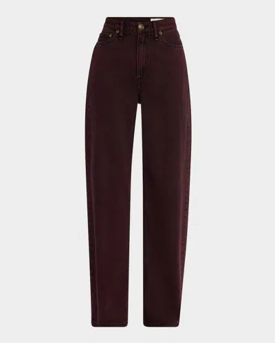 RAG & BONE FEATHERWEIGHT LOGAN WIDE-LEG JEANS