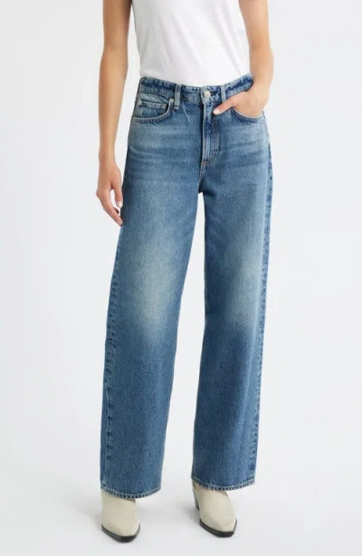 RAG & BONE RAG & BONE LOGAN MID RISE WIDE LEG JEANS