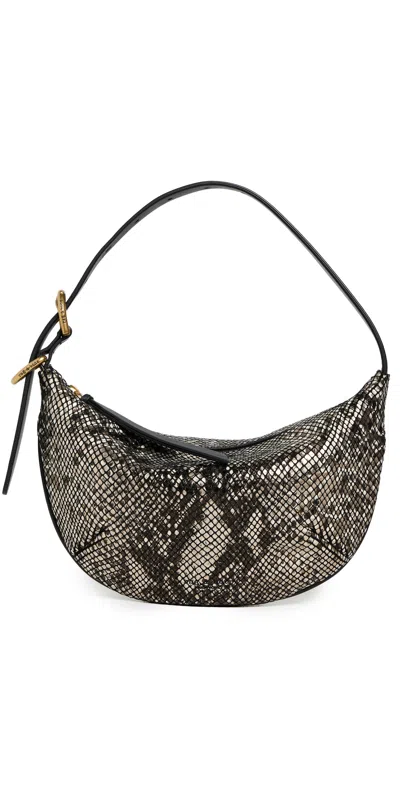RAG & BONE MERCER SMALL HOBO BAG BLACK/MULTI