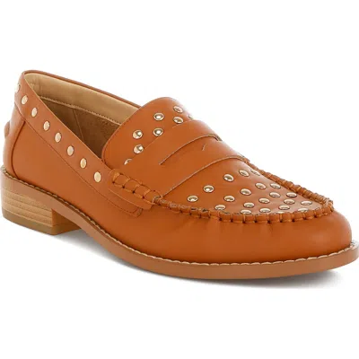 RAG & CO RAG & CO OGLAVIA STUD PENNY LOAFER