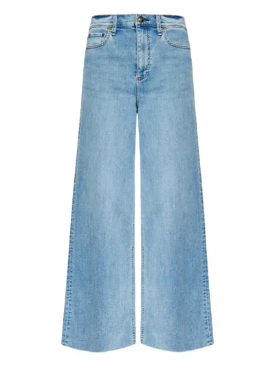 RAG & BONE LOGO-PATCH JEANS