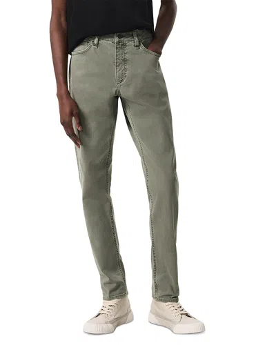 RAG & BONE RAG & BONE AERO STRETCH ATHLETIC FIT JEANS IN GRAY MIST
