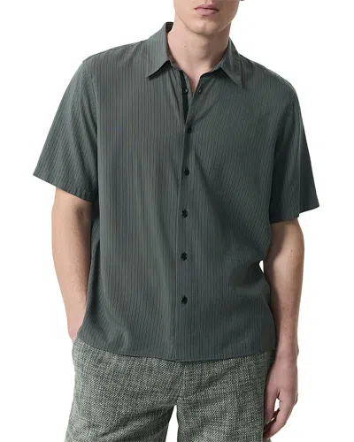 RAG & BONE RAG & BONE DALTON DOBBY BUTTON FRONT SHIRT