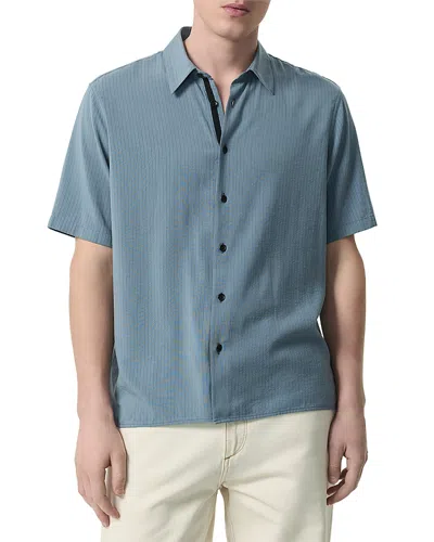 RAG & BONE RAG & BONE DALTON DOBBY BUTTON FRONT SHIRT