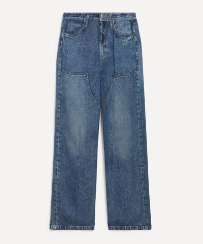 RAG & BONE RAG & BONE WOMEN'S MIRAMAR LOGAN CARPENTER RELAXED STRAIGHT-LEG TROUSERS